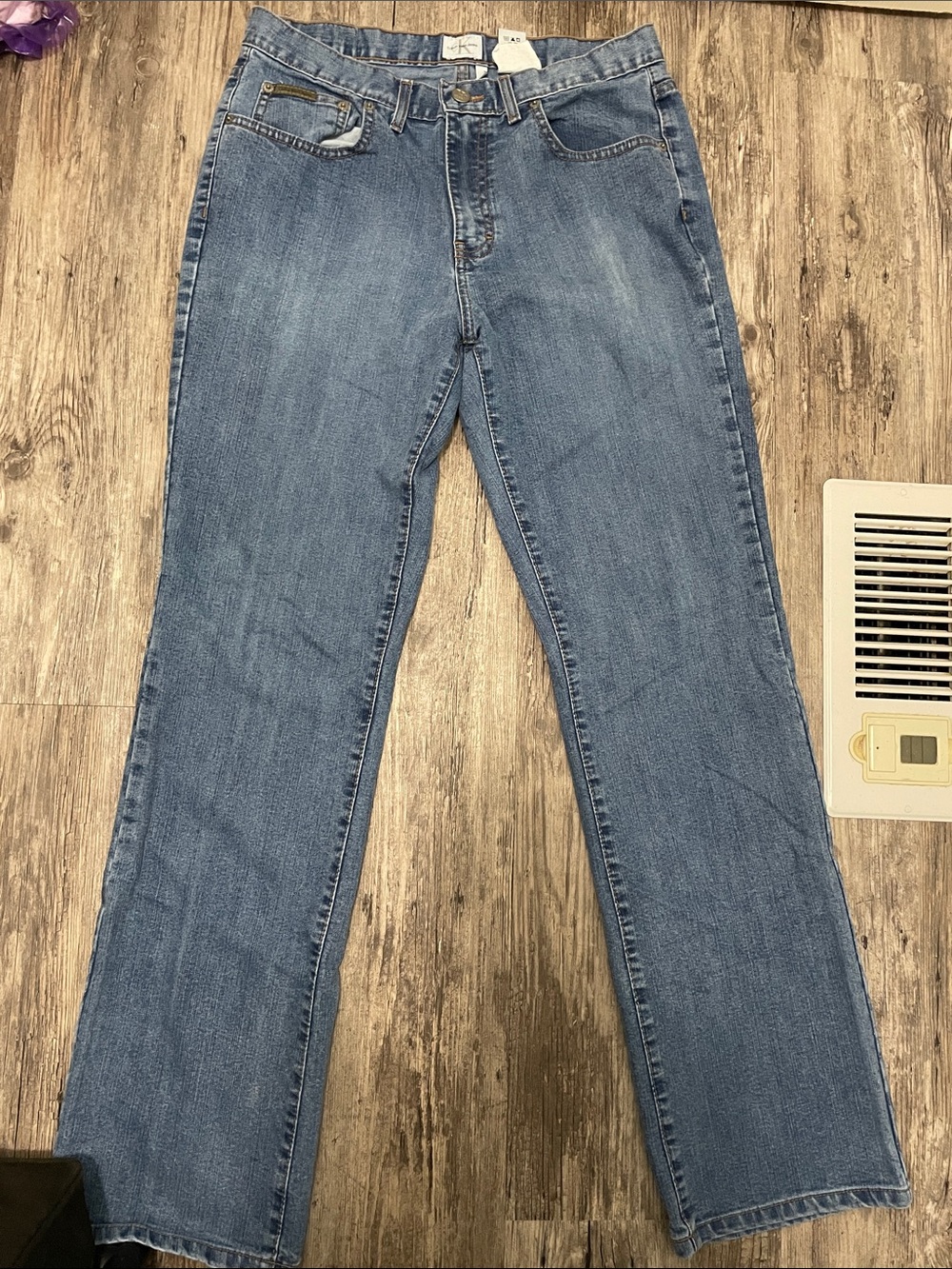 Calvin Klein Jeans women’s Light Blue bootcut Jeans